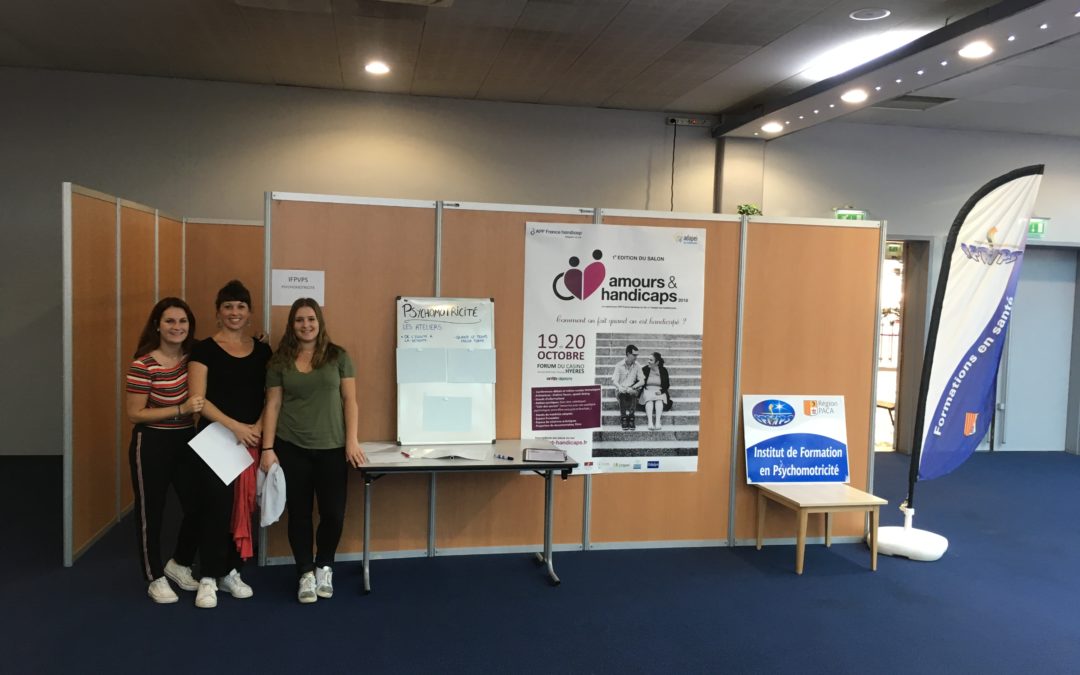 Les étudiants de l’IFPVPS au salon AMOURS et HANDICAPS