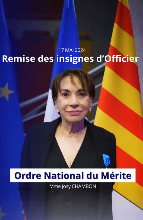 Insignes d’Officier de l’Ordre National du Mérite